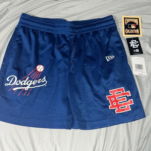 Eric Emanuel LA Dodgers shorts SIZE L